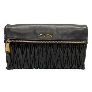Miu Miu miumiu Matelasse Clutch Bag